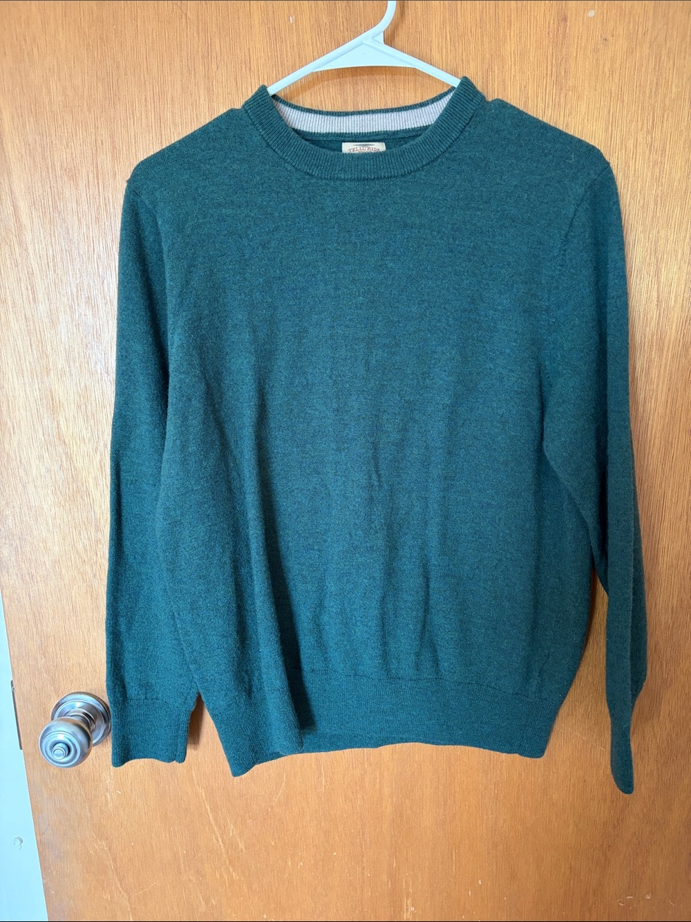 Men's Crewneck Sweater - Dark Teal